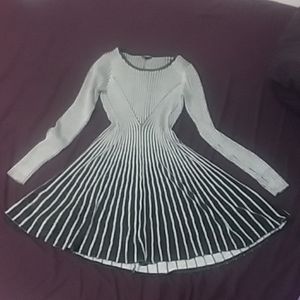 Lovely thick fit&flare Express sweater dress